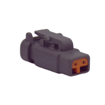 DTM06-2S- Conector Macho 2 Vias.