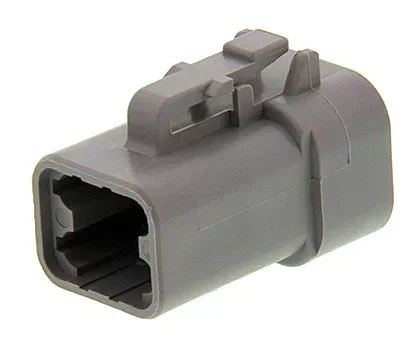 DTP06-4S - Conector Macho 4 Vias Serie DTP.