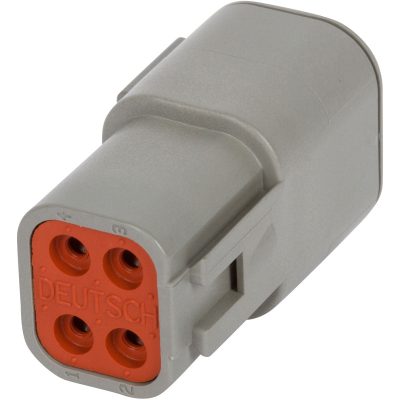 DTP04-4P - Conector femea 4 Vias Serie DTP