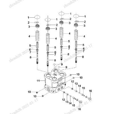 Catálogo de peças diagrama elétrico e manual de serviço e calibração escavadeira hidráulica Sany:SY215C9.
