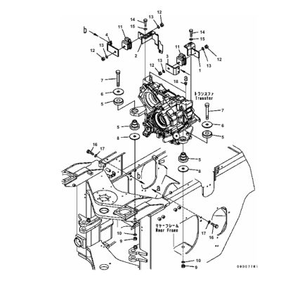 Catálogo de peças pá carregadeira komatsu:WA320-5.
