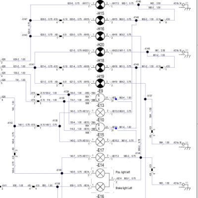 Diagrama elétrico rolo tanden dinapac : CC424-624 C3B.