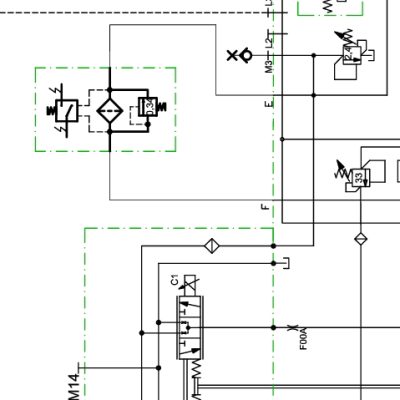 Diagrama hidráulico rolo Pneu Dynapac:CP224/CP274.