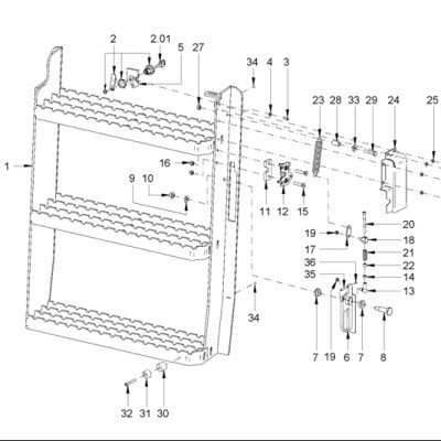Catálogo de peças Diagrama elétrico e hidráulico rolo Hamm: GRW280.