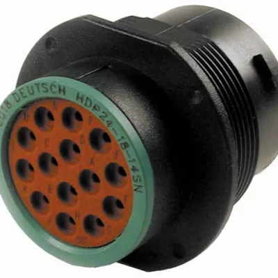HDP24-18-14PN - Conector femea 14 Vias Serie HDP20.
