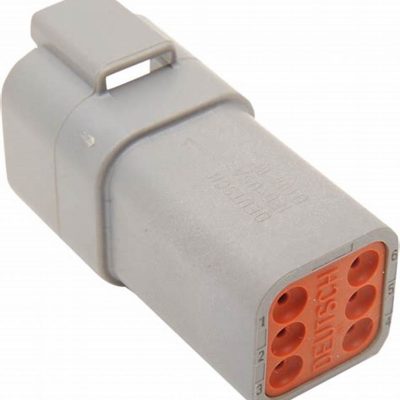 DTM04-6P - Conector Fêmea 6 Vias Serie DTM